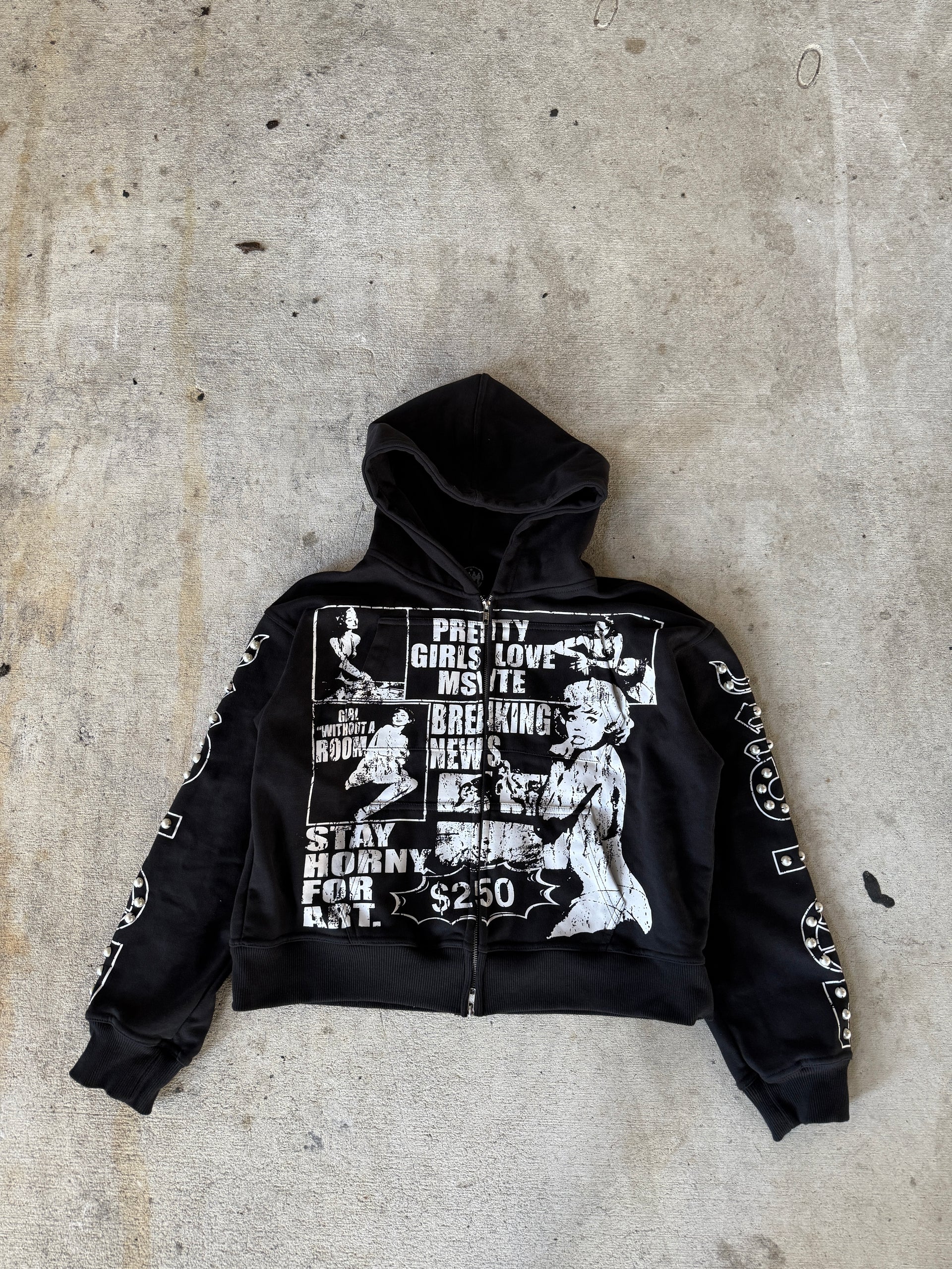 MSYTE OBSIDIAN ZIP-UP